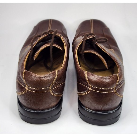 Dockers Mens Shoes Size 10.5M Brown Leather Derby Oxfords Dad Classic Core - Picture 3 of 11